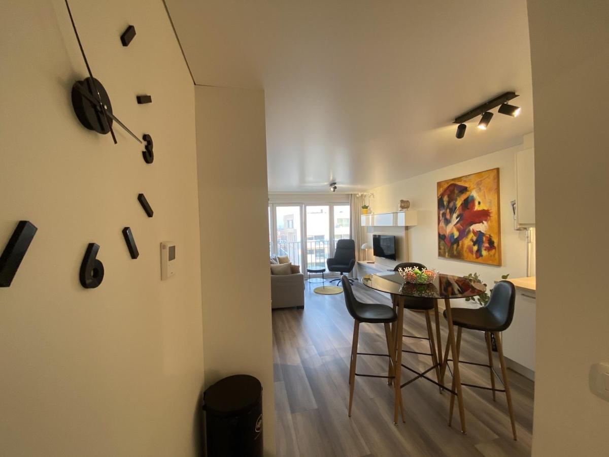 דירות אוסטנדה Moderne Studio Aan Zee מראה חיצוני תמונה
