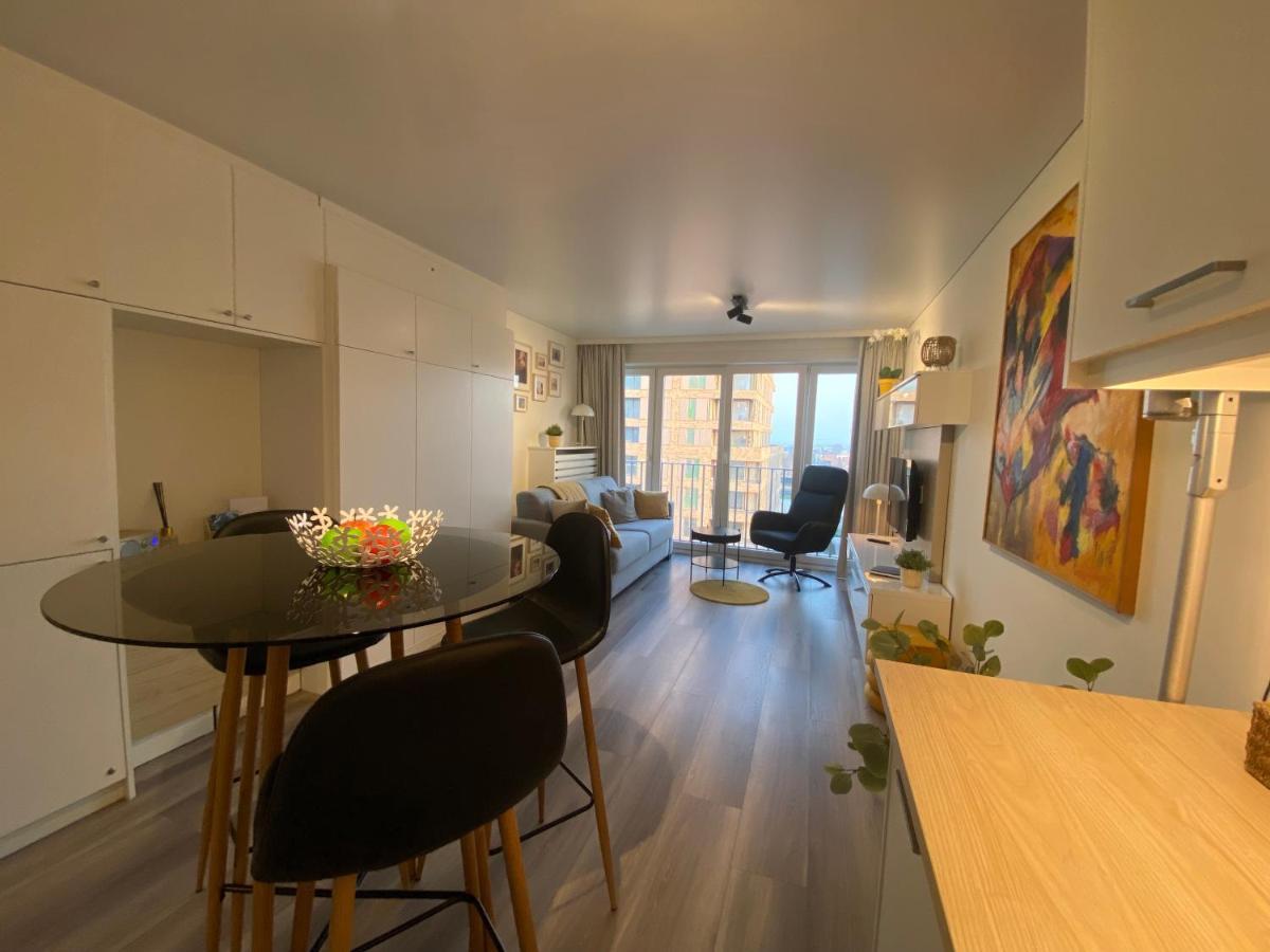 דירות אוסטנדה Moderne Studio Aan Zee מראה חיצוני תמונה