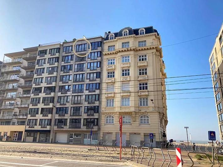 דירות אוסטנדה Moderne Studio Aan Zee מראה חיצוני תמונה